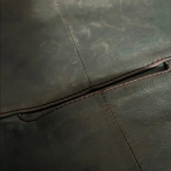 Teal Hobo Leather Women's Bag - Picture 3 of 11